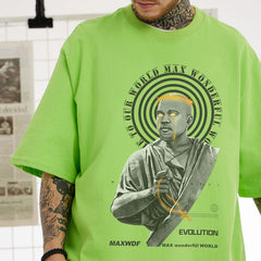 T-shirt imprimé à manches courtes pour homme et femme