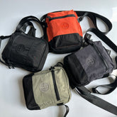 Mens Casual Bags STONE Splicing Embroidery Men's Nylon pouch bag Crossbody shoulder bag