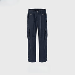 Men's Vintage Pants Men's Women's Wide-footed Overalls Tide MIJKO