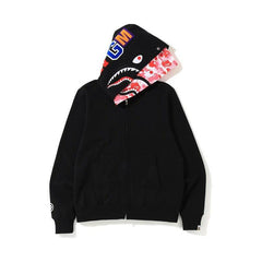 BAPE Hoodie Mode Automne et Hiver Marque Cardigan Sweat à Capuche Zippé Mode Jeunesse