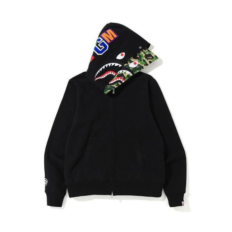 BAPE Hoodie Mode Automne et Hiver Marque Cardigan Sweat à Capuche Zippé Mode Jeunesse