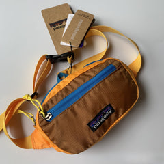 Mens Casual Bags Color Matching Crossbody Breast Bag Fanny Pack