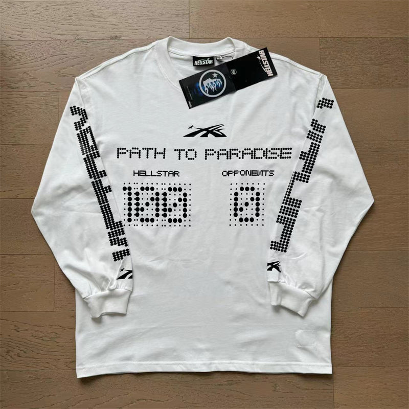 Hellstar Long Sleeve T-Shirt Retro style high street trend