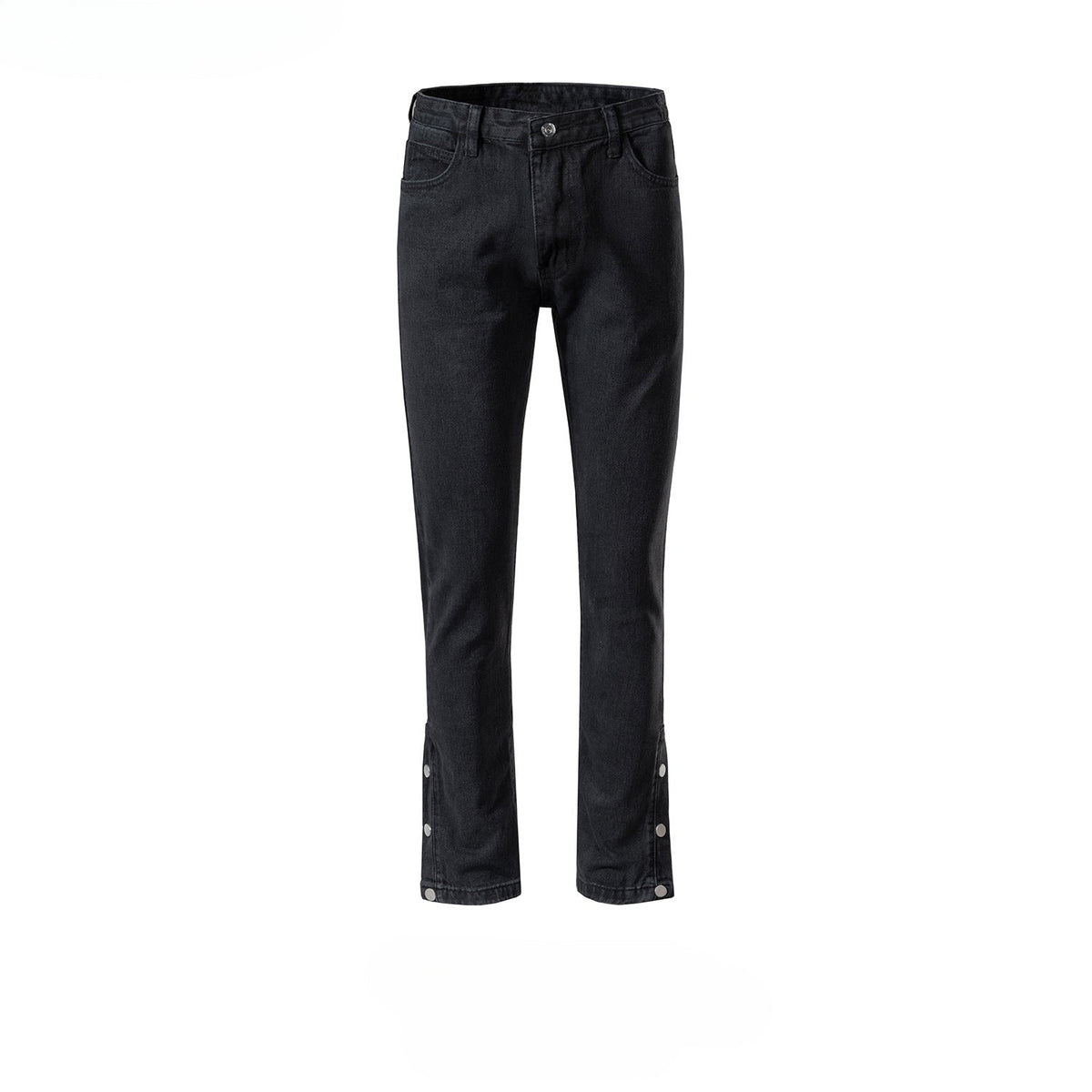 Men's Vintage Pants wide-footed trousers men's and women's washed old jeans MIJKO