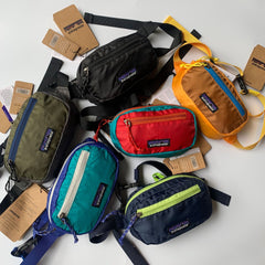 Mens Casual Bags Color Matching Crossbody Breast Bag Fanny Pack