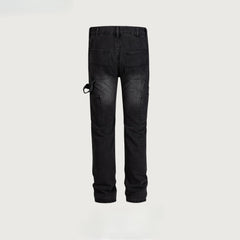 Men's Vintage Pants Men's Women's Urban Washed Old Trousers Jeans Trend MIJKO