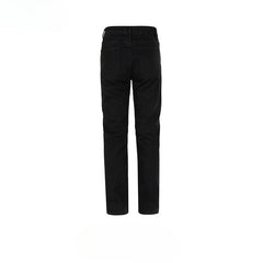 Men Vintage Pants Zipper Trim Trousers Slim-Fit Jeans MIJKO