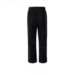 Men's Vintage Pants Pleated Textured Pants Straight Men's and Women's Casual Pants MIJKO