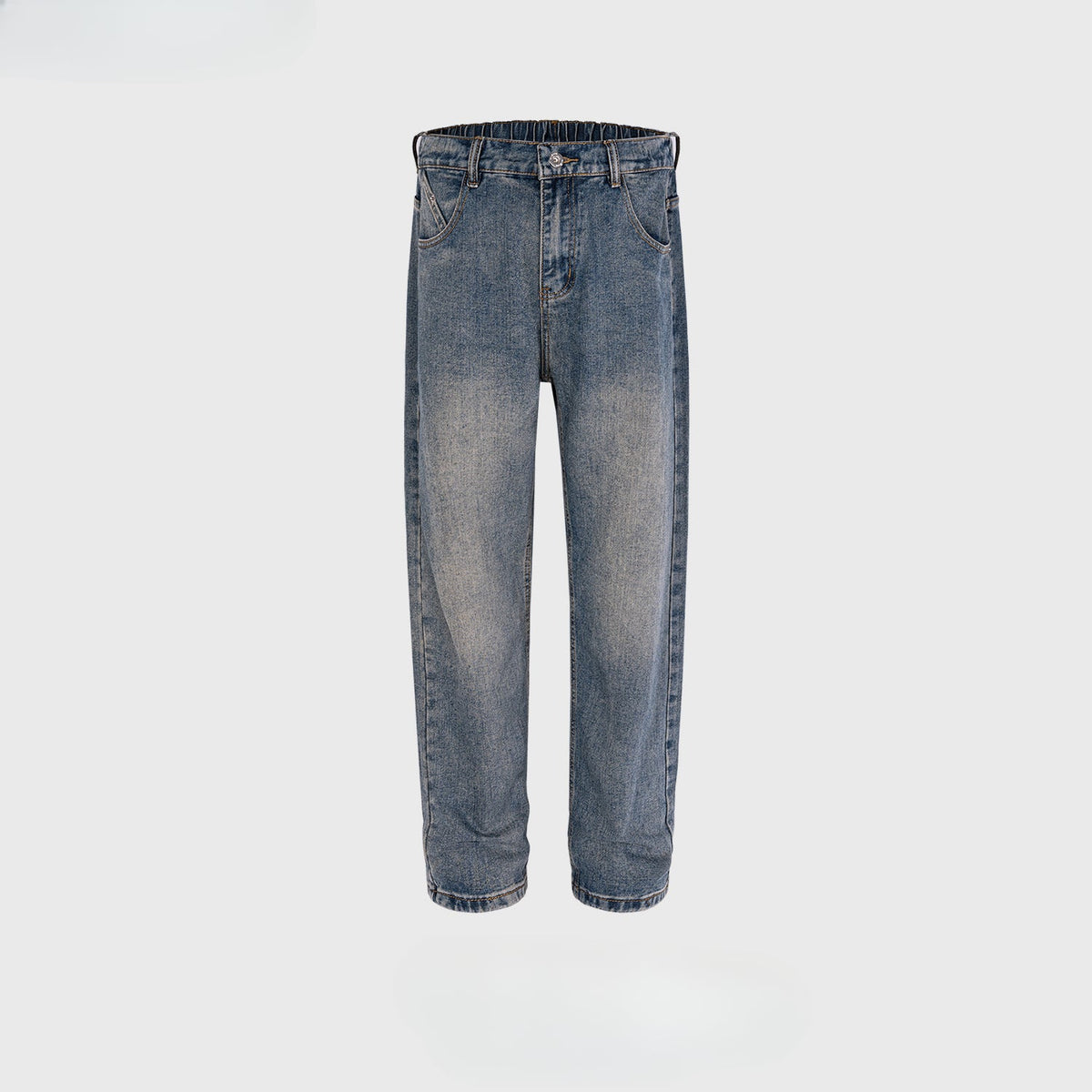 Mens Vintage Pants Trousers Washed and Used Jeans MIJKO