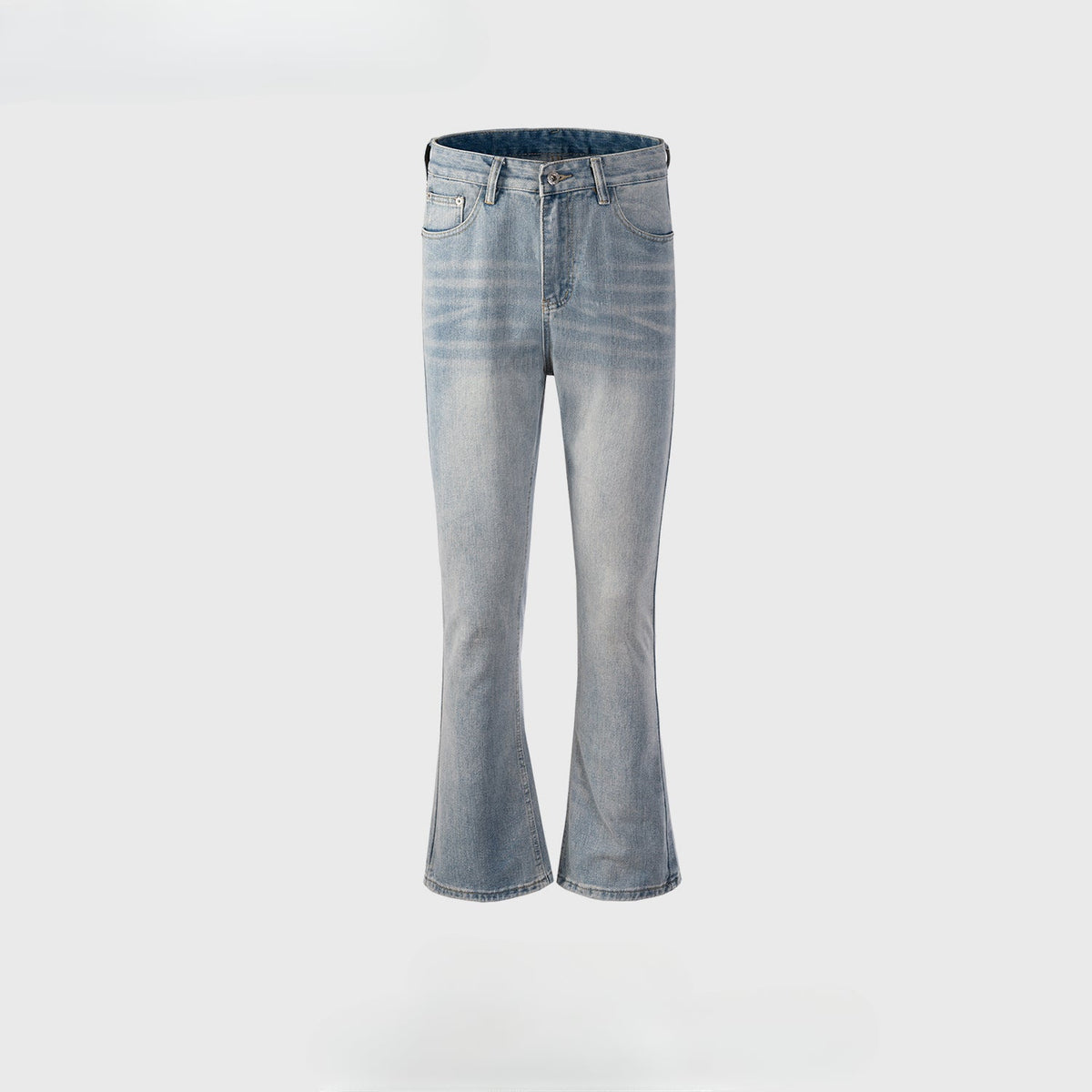 Men's Vintage Pants Women's Men's Washed Old Trousers Jeans MIJKO