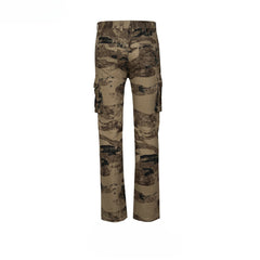 Men Vintage Pants Camouflage Pants Old Straight Slim-fit Casual Pants MIJKO