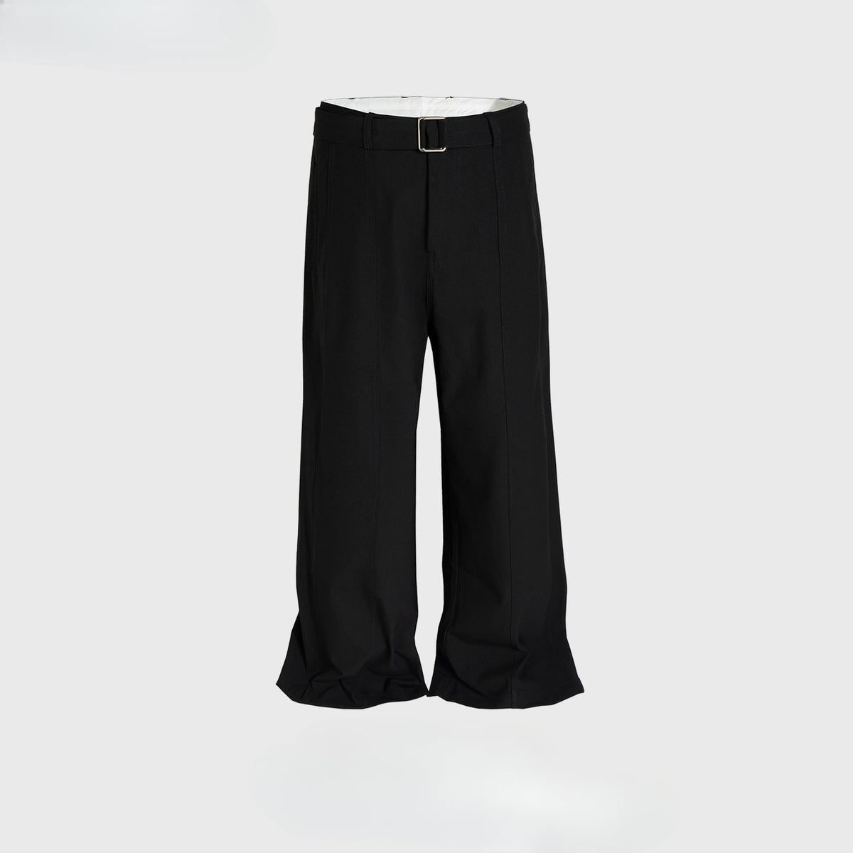 Men's Vintage Pants drape wide-footed trousers men's and women's belt casual trousers MIJKO