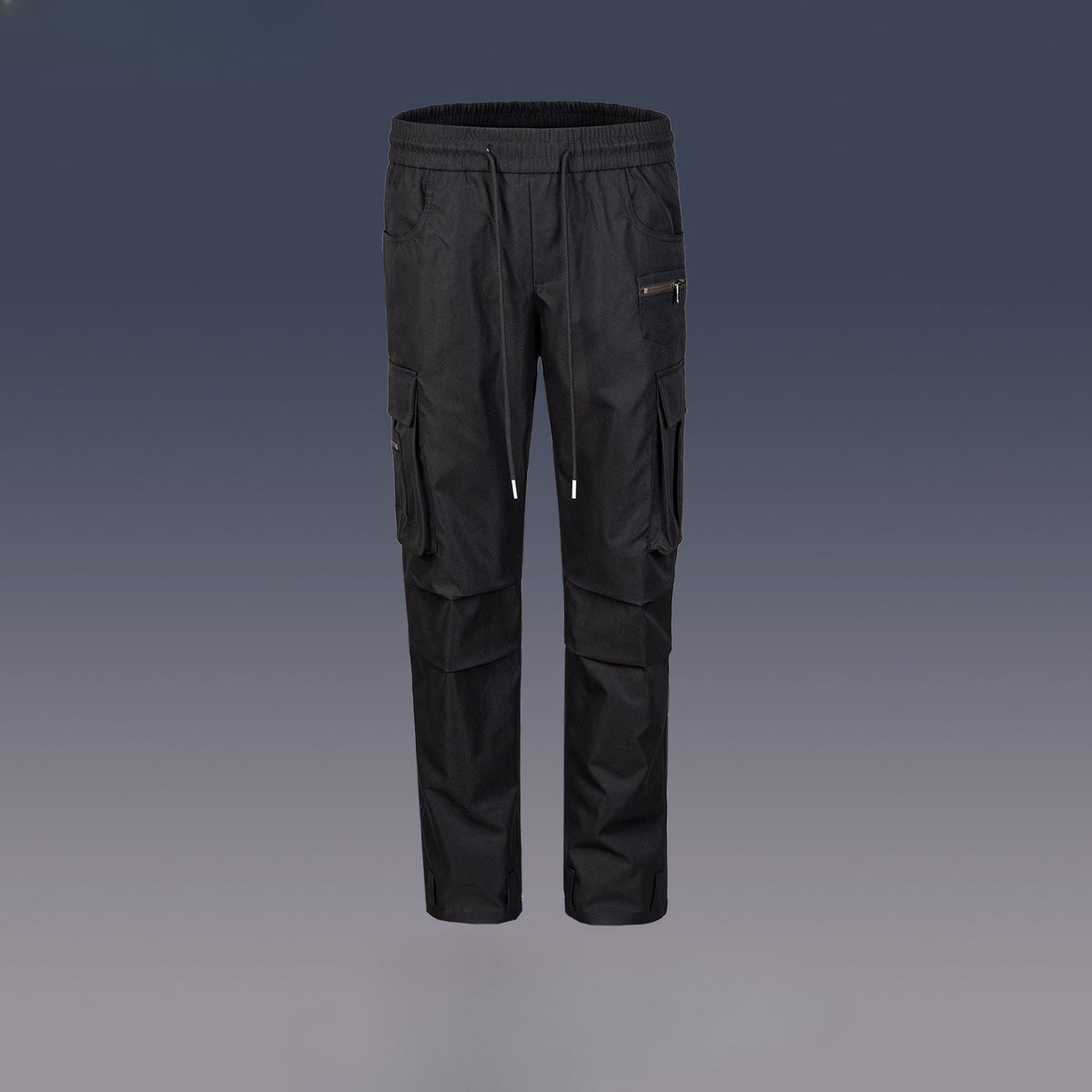 Men's Vintage Pants Men's Women's Straight Drawstring Casual Pants MIJKO