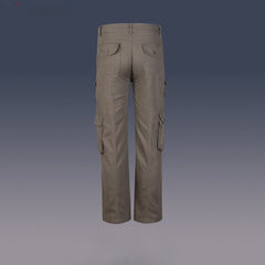 Men's Vintage Pants Tooling Multi-Pocket Pants Men's and Women's RICK Style Straight Casual Pants MIJKO