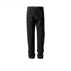 Men Vintage Pants Pocket Straight Jeans Men and Women MIJKO