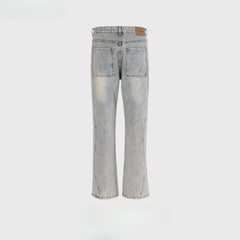 Men's Vintage Pants Spliced trousers Men's trendy jeans MIJKO
