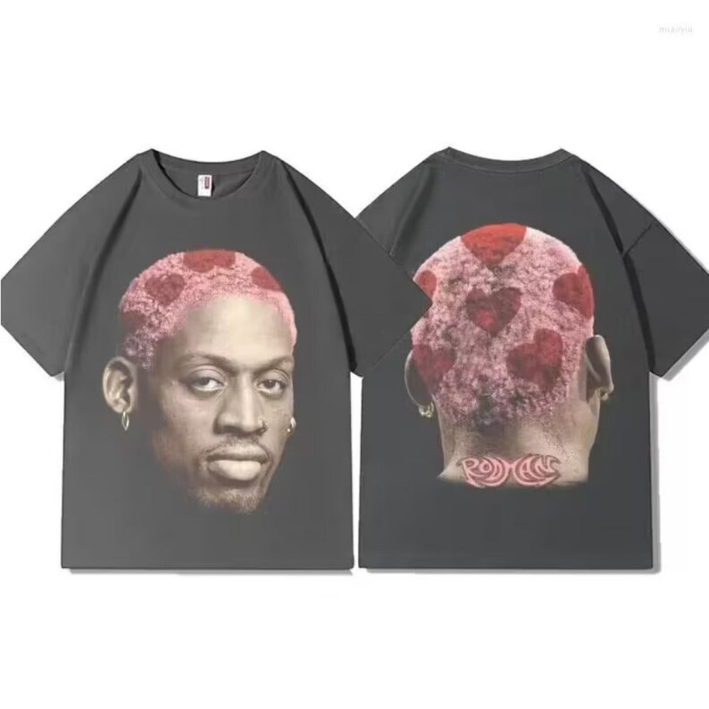 Street Unisex T-shirt Loose Casual Gothic