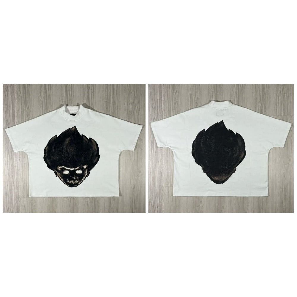 Street Unisex T-shirt Loose Casual Gothic