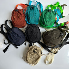 Mens Casual Bags Summer Embroidery Shoulder Crossbody Phone Bag