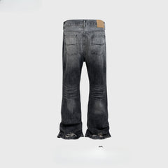 Men's Vintage Pants Washing Water Old Trousers Men's and Women's Small Pull Jeans Trend MIJKO