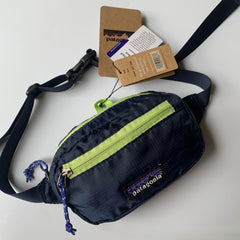 Mens Casual Bags Color Matching Crossbody Breast Bag Fanny Pack