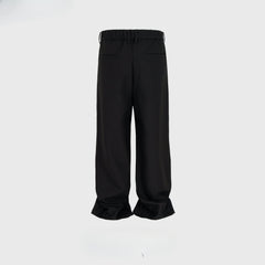 Men's Vintage Pants Men's Women's Splicing Pants Men's and Women's Casual Pants MIJKO