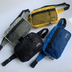 Mens Stussy Bag STI Light weight bag Printed LOGO Mens Crossbody fanny pack, breast bag