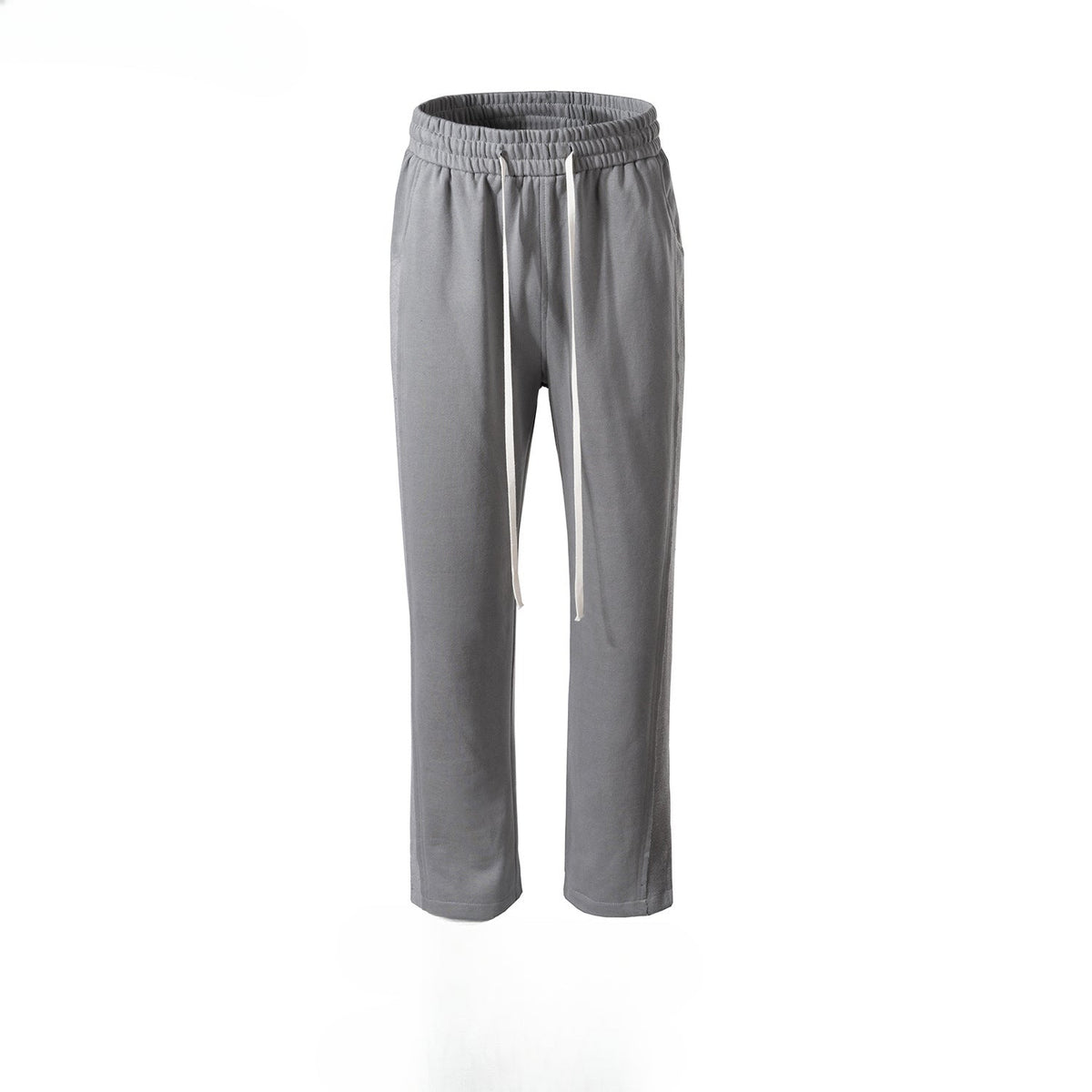 Men's Vintage Pants Forked Pants Men's and Women's Drawstring Terry Splicing Casual Pants MIJKO
