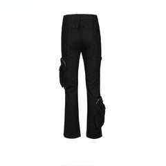 Men's Vintage Pants Men's Women's Hip Hop Functional Pants Zipper Pants Casual Pants MIJKO