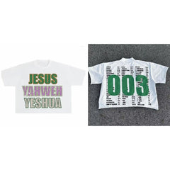 Street Unisex T-shirt Loose Casual Gothic