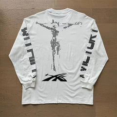 Hellstar Long Sleeve T-Shirt Retro style high street trend