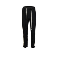 Men's Vintage Pants Men's Women's Splicing Trousers Wide-footed Slim-fit Sports Casual Pants MIJKO