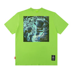 T-shirt homme col rond manches courtes