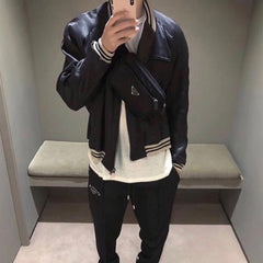Men's Jacket Silk Padded Baseball Jacket MIJKO