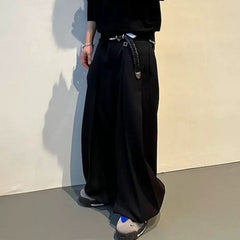 Color straight casual trousers MIJKO