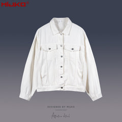 Mens Jacket Multi Pocket Loose Jacket Unisex MIJKO