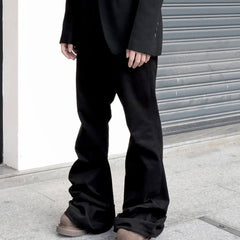 Men's Vintage Pants Men's Women's Spring/Summer Hip Hop Trousers Wide Leg Flared Jeans MIJKO