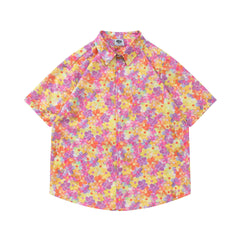 Men Beach Leisure T Shirts Retro Loose Beach