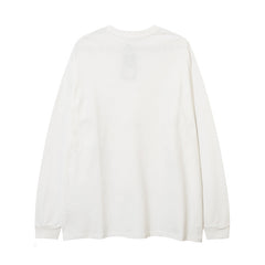 Men Long Sleeve T Shirt Portrait Printing Creative Trend Niche