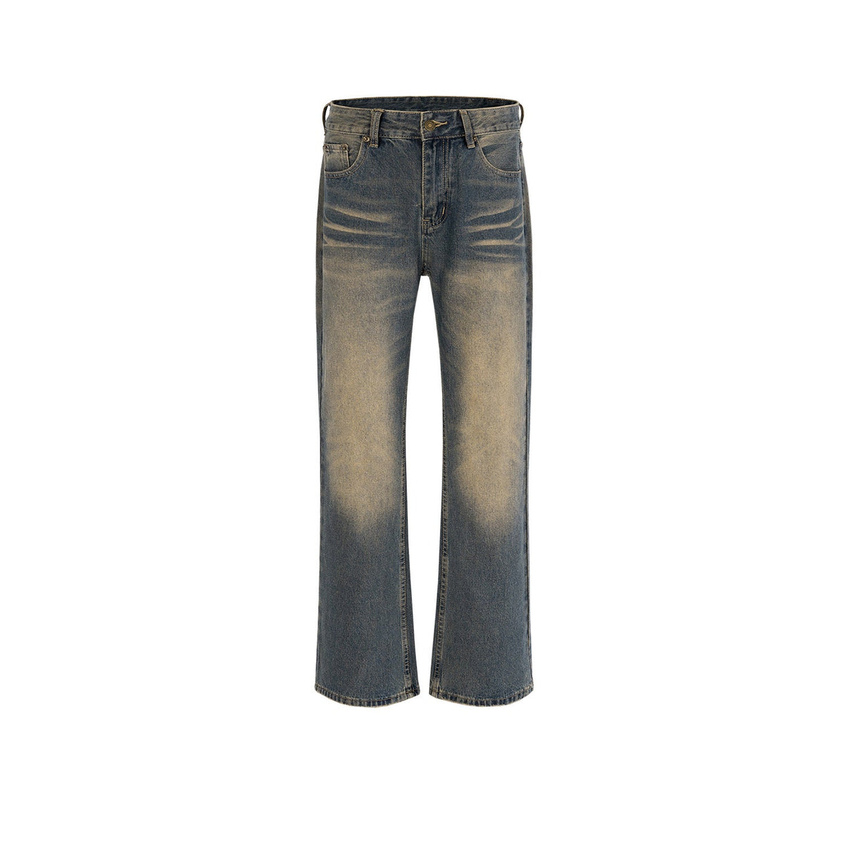 Men's Vintage Pants Men's Women's Wash Pants High Street Style Jeans MIJKO