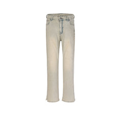 Men's Vintage Pants Men's Women's Trousers Washed Old Jeans MIJKO