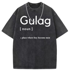 Men T Shirts Pure cotton round neck short-sleeved T-shirt women's washed and old