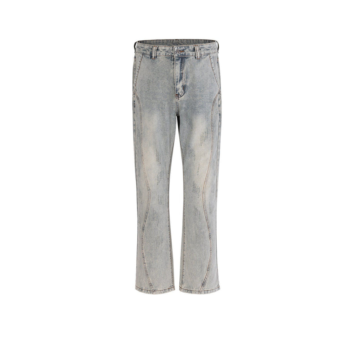 Men's Vintage Pants Spliced trousers Men's trendy jeans MIJKO