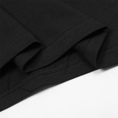 Men Long Sleeve T Shirt Fun Chinese Printed Heavy Cotton