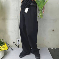 Men's Vintage Pants straight-leg trousers men's and women's cotton casual trousers MIJKO