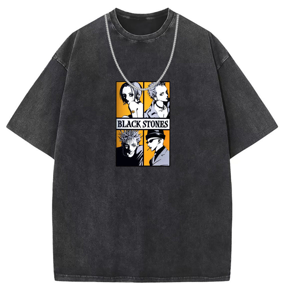 Men's T Shirts Cotton Crew Neck Short Sleeve T-Shirt Women's Wash