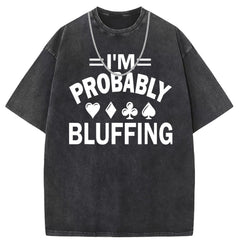 Men T Shirts Pure cotton round neck short-sleeved T-shirt women's washed and old