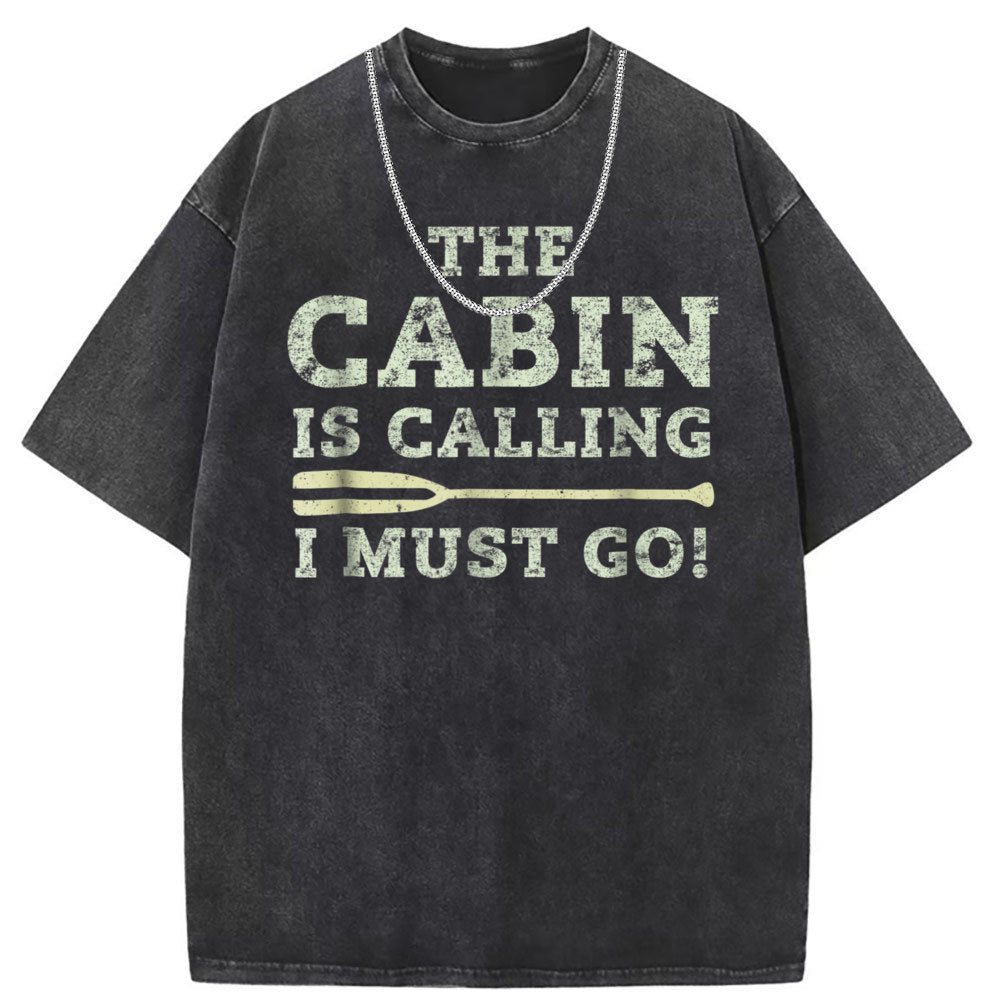 Men T Shirts Short Sleeve T-Shirt Washed Old Punk