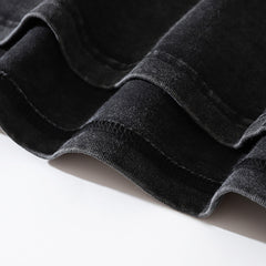 Men Long Sleeve T Shirt Pure Cotton Washed Old Loose