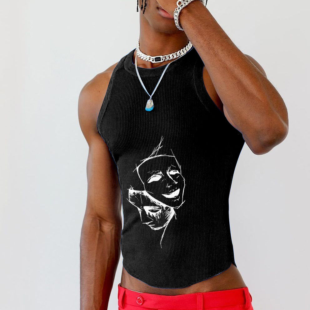 Rave Outfits Mens Vest